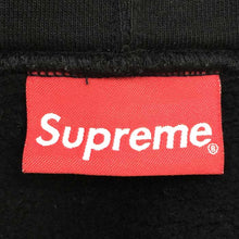 画像をギャラリービューアに読み込む, シュプリーム Supreme ビックロゴ フードパーカー スウェット 裏起毛 XL ブラック【中古】