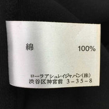 画像をギャラリービューアに読み込む, ローラアシュレイ LAURA ASHLEY カットソー 半袖 綿100% 黒【中古】