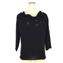 Load image into Gallery viewer, ヨーガンレール JURGEN LEHL コットンニット カットソー Mサイズ 黒【中古】