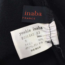 Load image into Gallery viewer, ヨシエイナバ YOSHIE INABA ニット スカート 黒【中古】