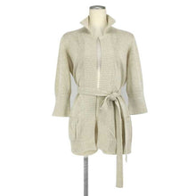 画像をギャラリービューアに読み込む, モガ MOGA ロングカーディガン アイボリー【中古】