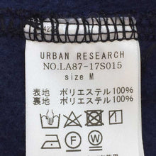 画像をギャラリービューアに読み込む, アーバンリサーチ URBAN RESEARCH sonny label セーターフリースCPOジャケット 裏起毛 M ネイビー【中古】
