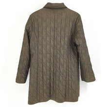 画像をギャラリービューアに読み込む, ロベルタディカメリーノ ROBERTA DI CAMERINO 中綿コート リバーシブル サイズ40 ブラウン【中古】