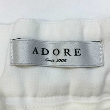 이미지를 갤러리 뷰어에 로드 , アドーア ADORE ジョーゼットパンツ フレア サイズ36 S相当 ウエスト62 ホワイト【中古】