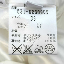 이미지를 갤러리 뷰어에 로드 , アドーア ADORE ジョーゼットパンツ フレア サイズ36 S相当 ウエスト62 ホワイト【中古】