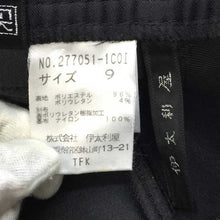 將圖片載入圖庫檢視器 伊太利屋 異素材切り替えパンツ 9号 ブラック【中古】