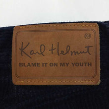 画像をギャラリービューアに読み込む, カールヘルム Karl Helmut コーデュロイパンツ M ネイビー【中古】