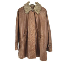 將圖片載入圖庫檢視器 トラサルディ TRUSSARDI オーバーサイズ コート サイズ42 ブラウン【中古】