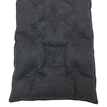 画像をギャラリービューアに読み込む, ルイ ヴィトン LOUIS VUITTON エシャルプ モノグラム3D マフラー M76052 ダークグレー【中古】【新品同様】【美品】