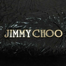 画像をギャラリービューアに読み込む, ジミーチュウ Jimmy Choo スカイバッグ ポーチ付き ワンショルダーバッグ ブラック【中古】【美品】