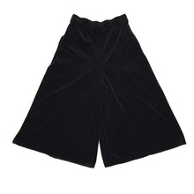 画像をギャラリービューアに読み込む, VELOUR NOIR by FOXEY New York フォクシー ストレッチ クロップドベロアパンツ ブラック サイズ38(S相当)【中古】レディース