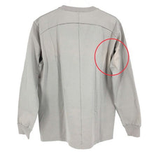 이미지를 갤러리 뷰어에 로드 , アタッチメント ATTACHMENT ギザシルキー天竺 クルーネック LS ロングスリーブTシャツ ロンT 綿100% サイズ2 M相当 ライトグレー【中古】【新品同様】【美品】
