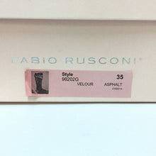画像をギャラリービューアに読み込む, ファビオルスコーニ FABIO RUSCONI 2way スエードロングブーツ サイズ35 22cm相当 98202G グレー系【中古】
