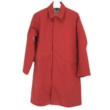 画像をギャラリービューアに読み込む, デサントポーズ DESCENTE PAUSE ステンカラーコート S レッド【中古】【新品同様】【美品】