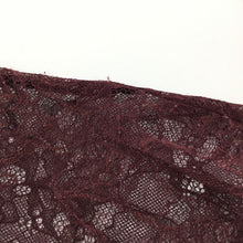 画像をギャラリービューアに読み込む, セオリー theory レースブラウス インナー付き M バーガンディ【中古】
