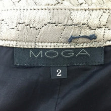 画像をギャラリービューアに読み込む, モガ MOGA スカートスーツ セットアップ 7分袖 肩パッド入り サイズ2 ベージュ系【中古】