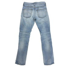 將圖片載入圖庫檢視器 レッドカード RED CARD デニムパンツ ジーンズ サイズ23 ライトブルー【中古】