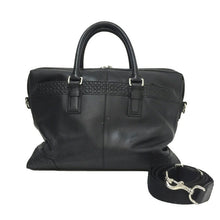 画像をギャラリービューアに読み込む, コーチ COACH 2way ブリーフケース ビジネスバッグ ブラック【中古】