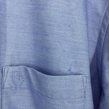 画像をギャラリービューアに読み込む, ブラックレーベル クレストブリッジ BLACK LABEL CRESTBRIDGE 長袖シャツ ボタンダウン Lサイズ 51L81 120 22 ブルー【中古】
