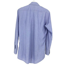 画像をギャラリービューアに読み込む, ブラックレーベル クレストブリッジ BLACK LABEL CRESTBRIDGE 長袖シャツ ボタンダウン Lサイズ 51L81 120 22 ブルー【中古】