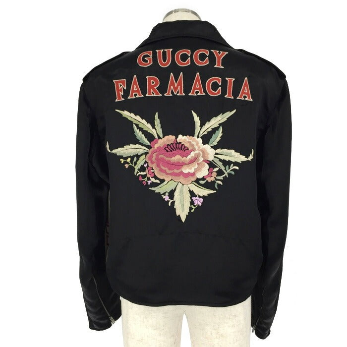 GUCCI ブラック ジャケット ブルゾン 楽天市場】GUCCI (グッチ) ウール混 フルジップ ボンバー