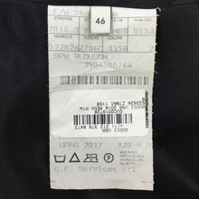 画像をギャラリービューアに読み込む, グッチ GUCCI 黒サテン GUCCY FARMACIA ライダース ブルゾン サイズ46 ブラック【中古】【美品】