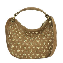 画像をギャラリービューアに読み込む, ジミーチュウ Jimmy Choo ステラ ハンドバッグ 2way ショルダーバッグ ブラウン【中古】