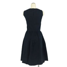 画像をギャラリービューアに読み込む, フェンディ FENDI ノースリーブ ワンピース サイズ38 7号相当 濃紺 セレモニー 結婚式 【中古】【新品同様】【美品】