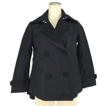 画像をギャラリービューアに読み込む, モンクレール Moncler DESIREE レイヤード ショートコート ジャケット サイズ00 ブラック【中古】
