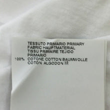 画像をギャラリービューアに読み込む, ジャスト カヴァリ Just Cavalli 半袖 Vネック Tシャツ 綿100% XS ホワイト【中古】【新品同様】【美品】