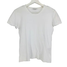画像をギャラリービューアに読み込む, アミナルビナッチ Amina Rubinacci 半袖Tシャツ ラウンドネック カットソー 綿100% サイズ42 L相当 ホワイト【中古】