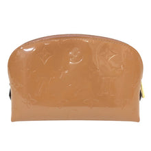 画像をギャラリービューアに読み込む, LOUIS VUITTON ルイ・ヴィトン ポシェット・コスメティック 化粧ポーチ モノグラムヴェルニ ピンクベージュ系【中古】レディース