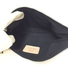 画像をギャラリービューアに読み込む, イコット ikot レザー ポーチ ブラック【中古】【美品】
