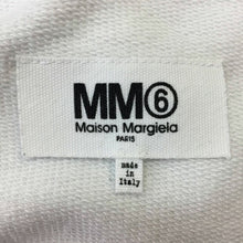画像をギャラリービューアに読み込む, マルタン マルジェラ Martin Margiela エムエムシックス MM6 18SS カットオフ 半袖 スウェットシャツ トレーナー 綿100% S ホワイト【中古】