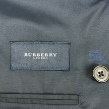 画像をギャラリービューアに読み込む, Burberry London バーバリーロンドン ダブルスーツ 金ボタン ウール×モヘヤ ネイビー サイズAB6(L-LL相当)【中古】メンズ