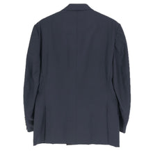 將圖片載入圖庫檢視器 Dunhill ダンヒル ダブルジャケット メタルボタン ウール×モヘア ネイビー サイズ50(XL相当)【中古】メンズ