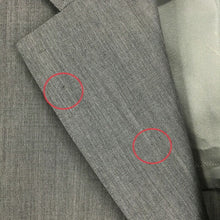 画像をギャラリービューアに読み込む, ダンヒル dunhill テーラードジャケット 3ボタン 背抜き ネーム刺繍入り グレー【中古】