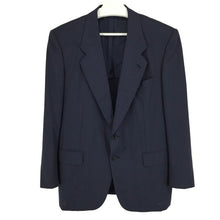 画像をギャラリービューアに読み込む, CONFRAV テーラードジャケット 背抜き サイズ50 ネイビー【中古】