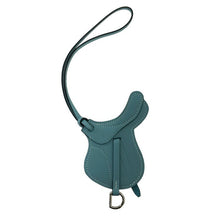 画像をギャラリービューアに読み込む, エルメス HERMES パドック セル チャーム バックチャーム ブルーアトール【中古】【新品同様】【美品】