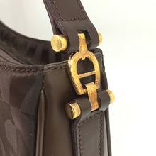 将图片加载到图库查看器,アイグナー AIGNER ショルダーバッグ ブラウン【中古】【美品】