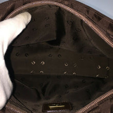 将图片加载到图库查看器,アイグナー AIGNER ショルダーバッグ ブラウン【中古】【美品】