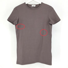画像をギャラリービューアに読み込む, ジルサンダー JIL SANDER クルーネック ストレッチTシャツ カットソー トップス L ココアブラウン系【中古】【美品】