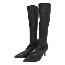 画像をギャラリービューアに読み込む, Stephane Kelian ステファンケリアン ソックス ロングブーツ ブラック サイズ3.5(22.5cm相当)【中古】 レディース