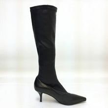 画像をギャラリービューアに読み込む, Stephane Kelian ステファンケリアン ソックス ロングブーツ ブラック サイズ3.5(22.5cm相当)【中古】 レディース