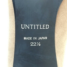 画像をギャラリービューアに読み込む, アンタイトル UNTITLED スエード パンプス ベージュ ブラック【中古】