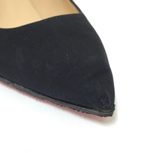 画像をギャラリービューアに読み込む, クリスチャンルブタン Christian Louboutin PENSEE 20ANS パンプス サテン 20周年記念モデル ブラック【中古】