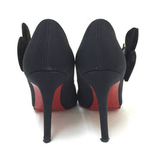 画像をギャラリービューアに読み込む, クリスチャンルブタン Christian Louboutin PENSEE 20ANS パンプス サテン 20周年記念モデル ブラック【中古】