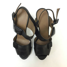 画像をギャラリービューアに読み込む, エルメス HERMES サンダル オープントゥ ブラック【中古】【美品】