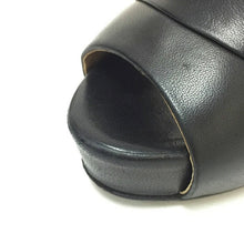 画像をギャラリービューアに読み込む, エルメス HERMES サンダル オープントゥ ブラック【中古】【美品】