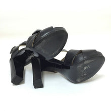画像をギャラリービューアに読み込む, エルメス HERMES サンダル オープントゥ ブラック【中古】【美品】
